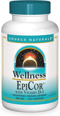 Source Naturals Wellness EpiCor with Vitamin D-3 for Heightened Immune Defense* - 120 Capsules