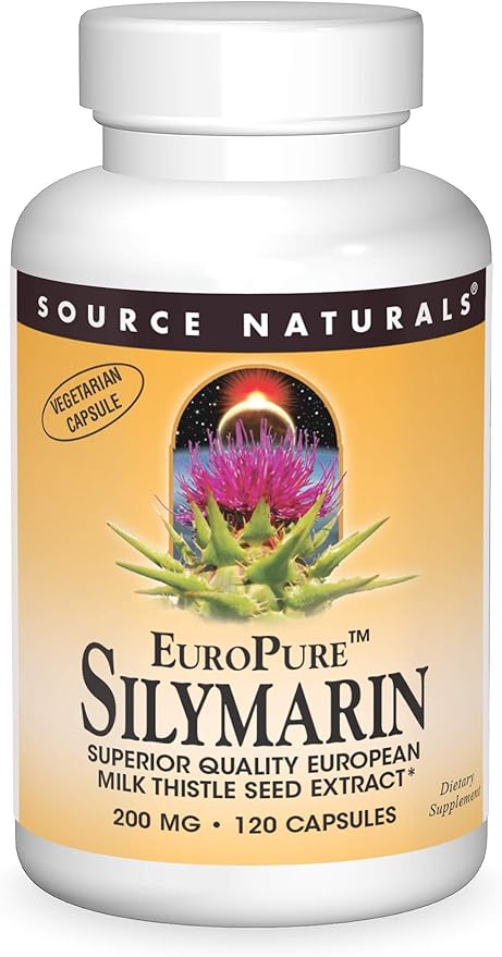 EuroPure Silymarin 200mg Source Naturals Inc. 120 Caps