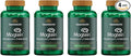 Swanson Magnesium L-Threonate Brain and Cognitive Health Supplement for Professionals Seeking Mental Clarity - 96 mg Magnesium per Serving (90 Vegan Capsules 4 Pack)