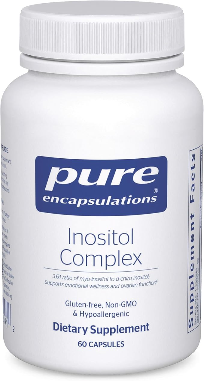 Pure Encapsulations Inositol Complex | Supplement to Support Energy Healthy Metabolism and Ovarian Function* | 60 Capsules