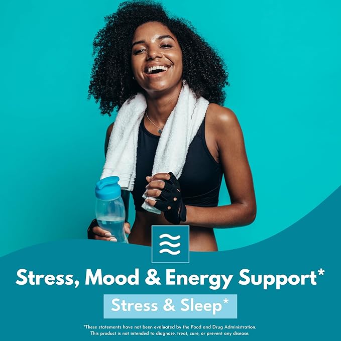 Bold Botanica Ashwagandha Plus – Ashwagandha Supplement for Women &amp Men – Stress Mood Memory &amp Energy Support – Triple Adaptogenic Formula with Amla &amp Holy Basil 1 Capsule Daily – 30 Ve