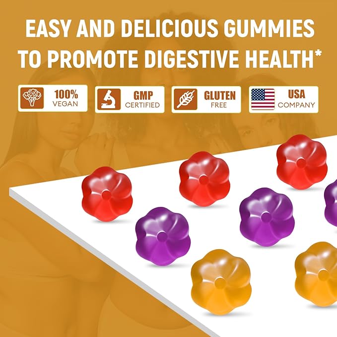 (Grape Apple Orange) Fiber Gummies+Grape Gummies