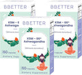 BBETTER Ashwagandha KSM 66® Pure Organic Root Powder Lab Tested Herbal Supplement - Focus Mood Support Increase Energy Strength 500mg of Natural KSM66® for Superior Absorption | 180 Veg Capsules