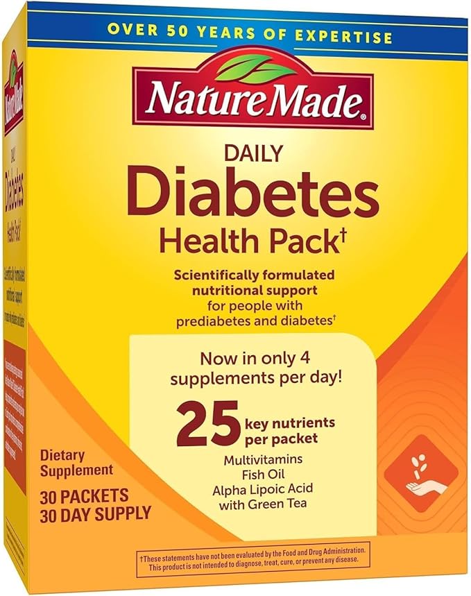 Nature Made Diabetes Health Pack 30-Count