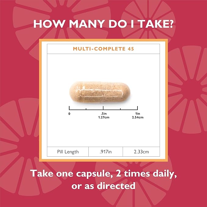 Celebrate Vitamins Multi-Complete | Bariatric Multivitamin with 45 mg Iron—Daily Essential Vitamins &amp Minerals for Sleeve Gastrectomy &amp Gastric Bypass