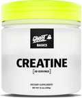 GHOST Basics Creatine Monohydrate Powder for Men &amp Women – 5G Creapure Creatine Workout Supplement for Muscle Gain – Vegan Soy Free &amp Gluten Free - 50 Servings
