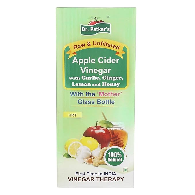 Dr. Patkar's Apple Cider Vinegar with Garlic Ginger Lemon and Honey 200ml