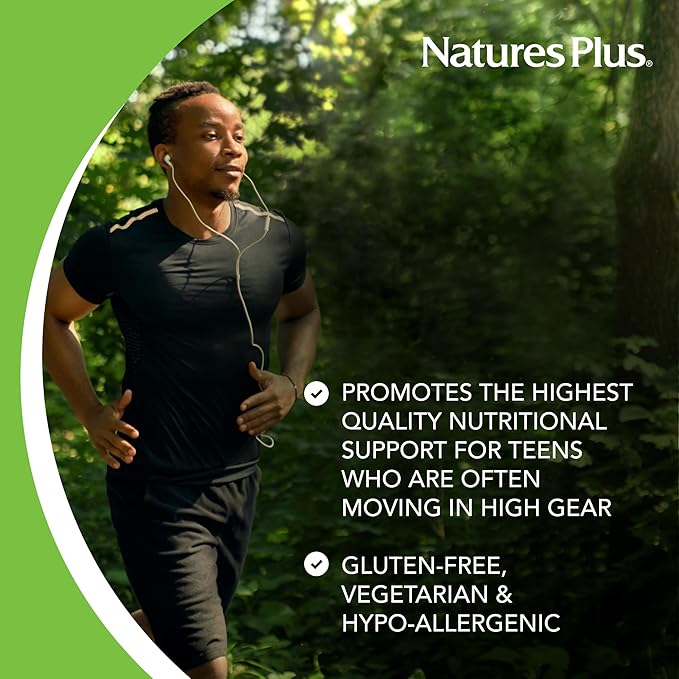 NaturesPlus Ultra Source of Life Multivitamin - 180 Tablets - Supports Immune Health Energy &amp Overall Well-Being - with Lutein &amp Vitamin D3 - Vegetarian &amp Gluten Free - 60 Servings