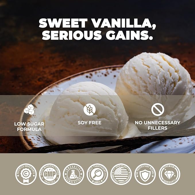 Underground Bio Labs Panda Fuel Premium Protein WheyHydrolyzed CollagenCaseinProbiotics Enzymes Keto FriendlyTime Release 25 Servings (2.5 Pound Vanilla Ice Cream)