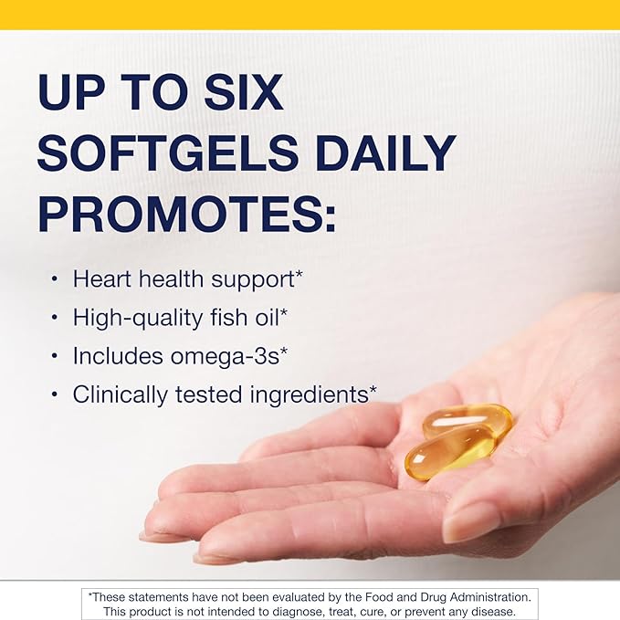 Metagenics OmegaGenics EPA-DHA 500 - High Potency Fish Oil Supplement for Cardiovascular Health* - Sustainably Sourced &amp Purity Tested - Non-GMO &amp Gluten-Free - 240 Softgels