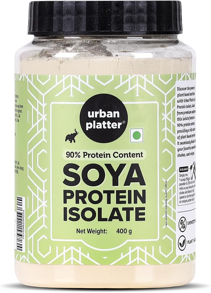 Soya/Soy Protein Isolate Powder 400G / 14.1Oz (Nutritional Dairy Free And Gluten Free)