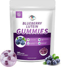 Blueberry Lutein Eye Vitamins Gummies with 180 Count - 3 Month Supply Vegan Eye Health Supplement for Kids and Adult Lutein Gummies for Vision Clarity and Blue Light Support