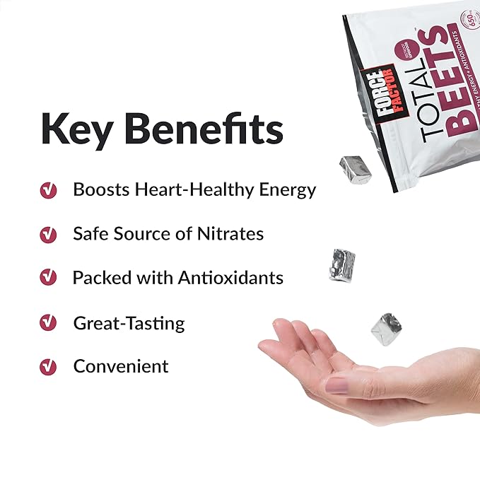 Force Factor Better Turmeric 120 Soft Chews &amp Total Beets 60 Soft Chews Bundle for Joint and Heart Health