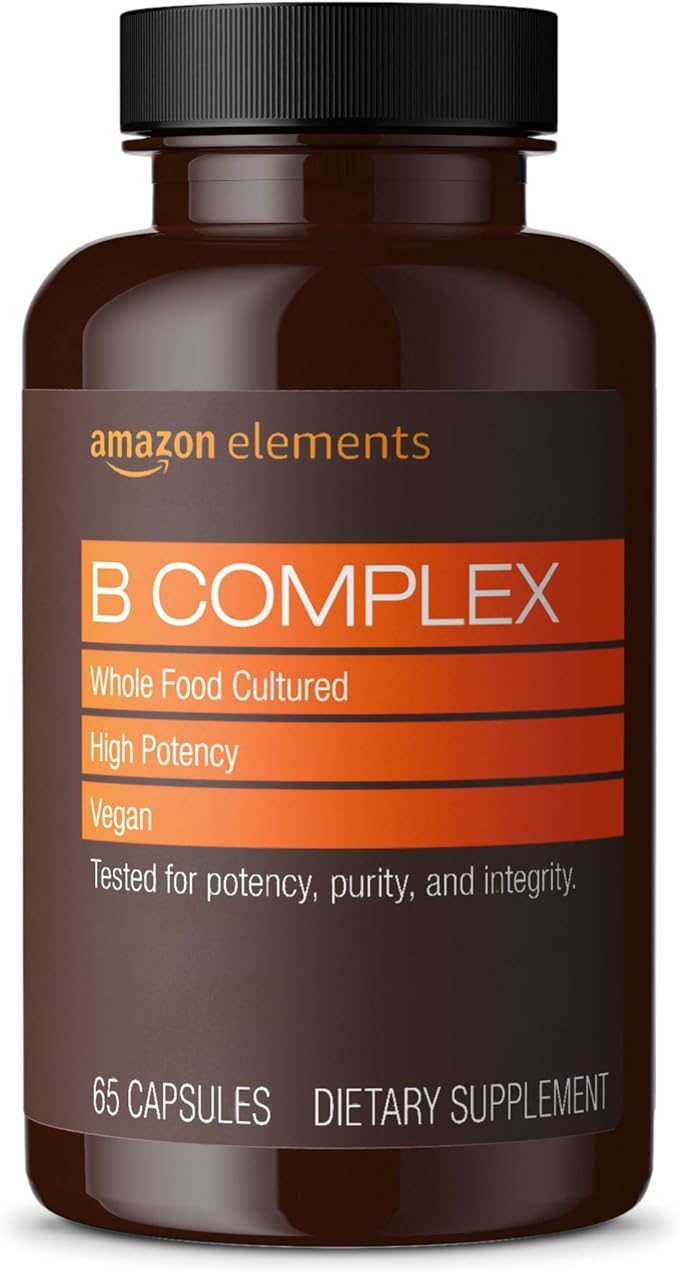 Amazon Elements Calcium Complex with Vitamin D and Amazon Elements B Complex