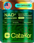 Liposomal NAD Supplement with Resveratrol – NMN Supplement Alternative – 60-Day Supply – Third-Party Tested – 120 Capsules – Advanced NAD+ Resveratrol - Pack of 2