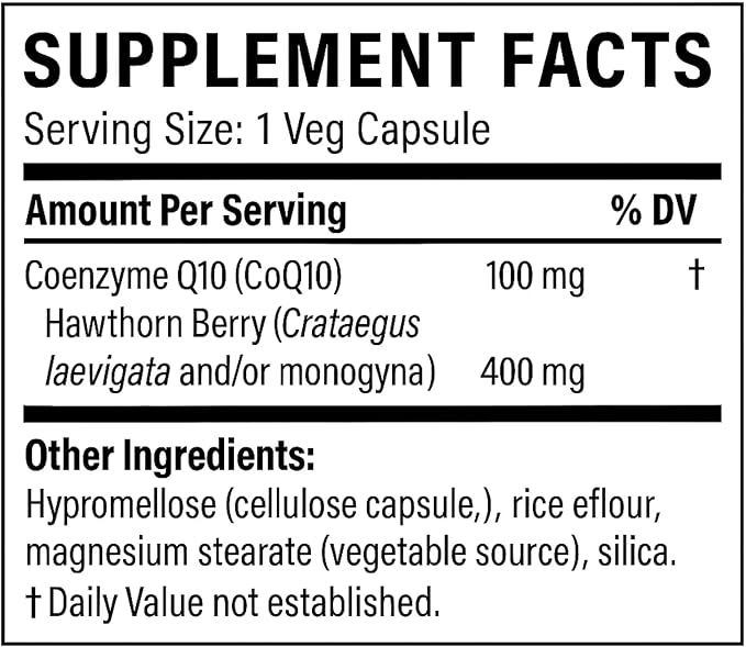 New Life Coenzyme Q10 Cardiovascular Health 30 Veg Capsules