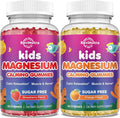 2 Pack Magnesium Glycinate Gummies for Kids &amp Adults Stawberry &amp Orange Flavor