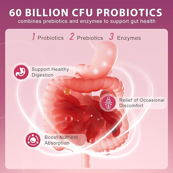 DRFOSTER Urinary Tract Health Vaginal Probiotics for Women &amp Men Digestive Health Gut Health