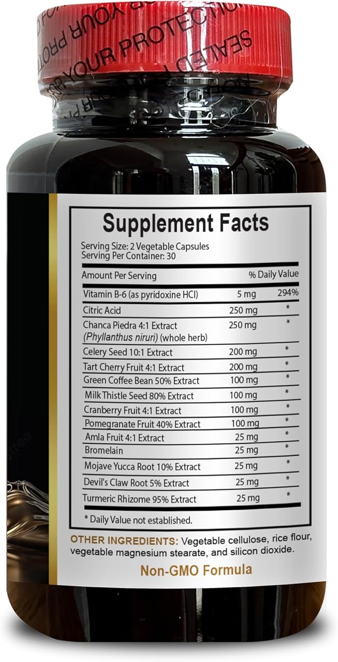 Water Away Supplement - Water Pills for Women Herbal Diuretic Pills for Water Retention Water Away Herbal Formula with Milk Thistle - 1 Bottle 60 Capsules