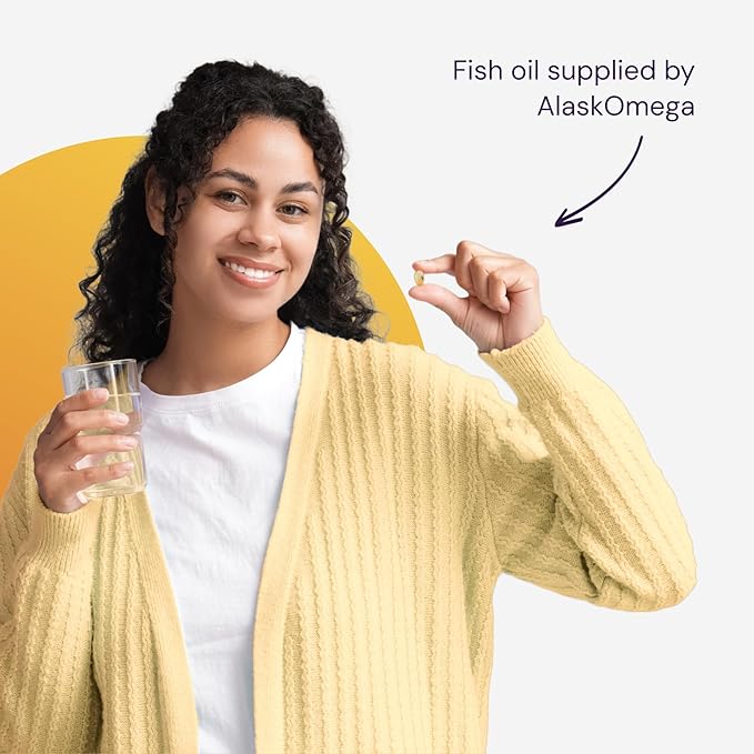 Healthy Origins Triple Strength Omega 3 Fish Oil 1250mg from Wild Alaska Pollock with DHA EPA &amp Omega 3s Gluten-Free Non-GMO 180 Softgels