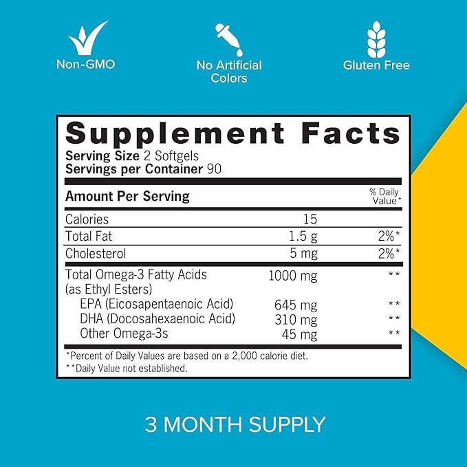 Turmeric &amp Omega-3: Turmeric Curcumin 2400mg 105 Capsules &amp Fish Oil Omega 3 1000mg 180 Mini Softgels