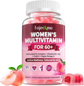Gummies Multivitamin for Women Over 60: Organic Daily Multi Vitamins for Women Over 60 Plus Omega 3 Biotin Vitamin D3 K2 B12 Calcium Choline CoQ10 Magnesium - Sugar Free Vegan Gummy(60Count)