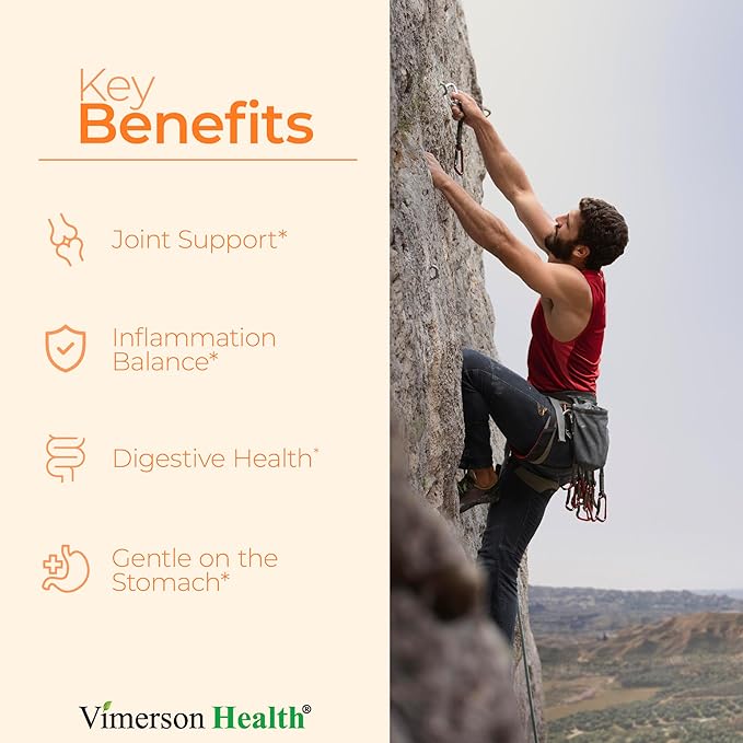 Vimerson Health Quercetin with Bromelain &amp Boswellia Turmeric Supplement – Powerful Joint Immune Support Duo