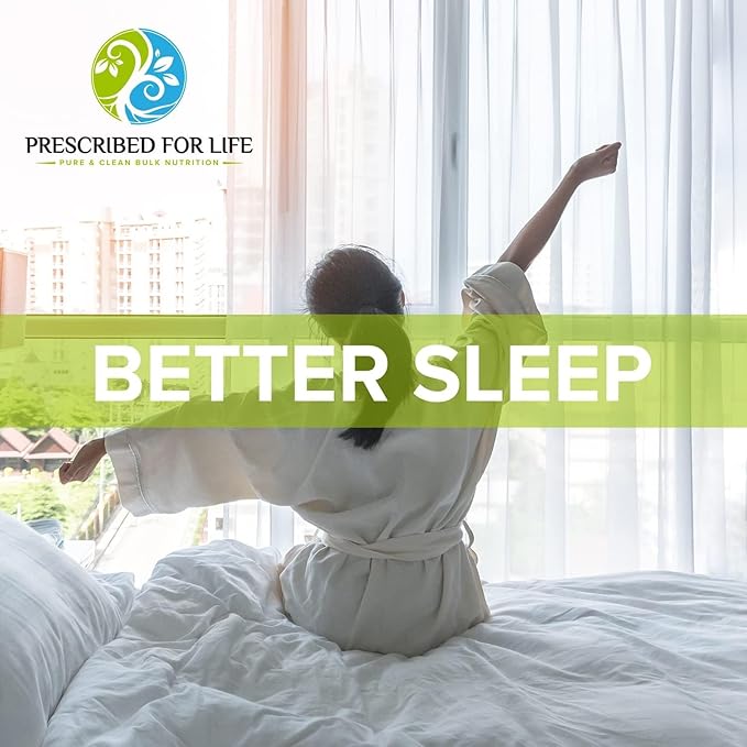 Prescribed For Life Melatonin Powder Natural Melatonin for Adults Rich in Antioxidants Gluten Free Vegan Non GMO Kosher No Fillers (2kg / 4.4lb)