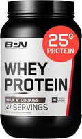 BARE PERFORMANCE NUTRITION BPN Whey Protein + Casein Protein Powder Blend Milk N' Cookies 25g Protein per Serving Supports Lean Muscle Recovery 27 Servings Third Party Tested