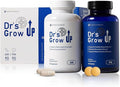 BONE SCIENCE Dr’s Grow UP AM &amp PM Bone and Growth for Kids and Teens Day and Night System Daily Formula with Highly Absorbable Essential Minerals Vitamin D3 and K2 (MK-7)