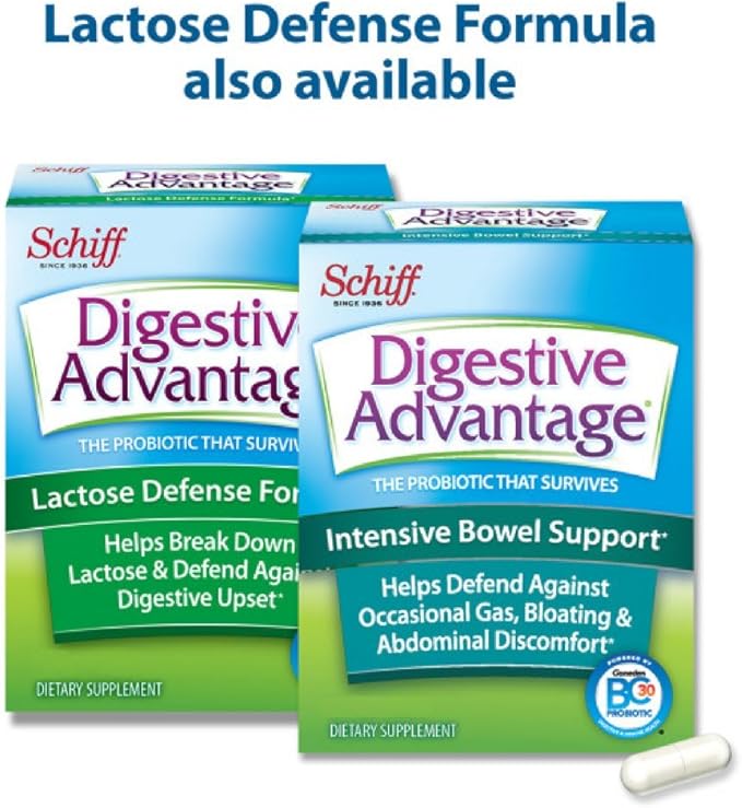 Digestive Advantage Intensive Bowel Support 32 Capsules (Pack of 2)