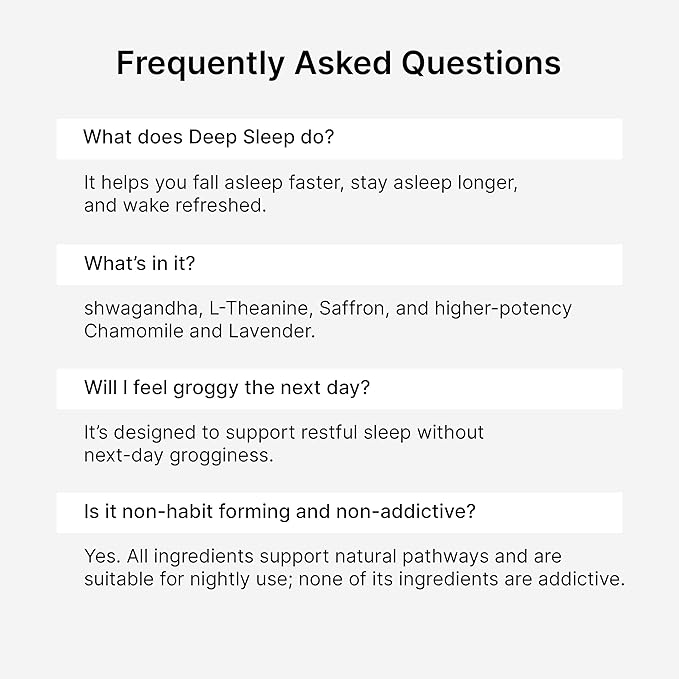 Ben's Natural Health Deep Sleep Support Supplement with Melatonin Ashwagandha L-Theanine Chamomile and Lavender 60 Capsules 3 Pack