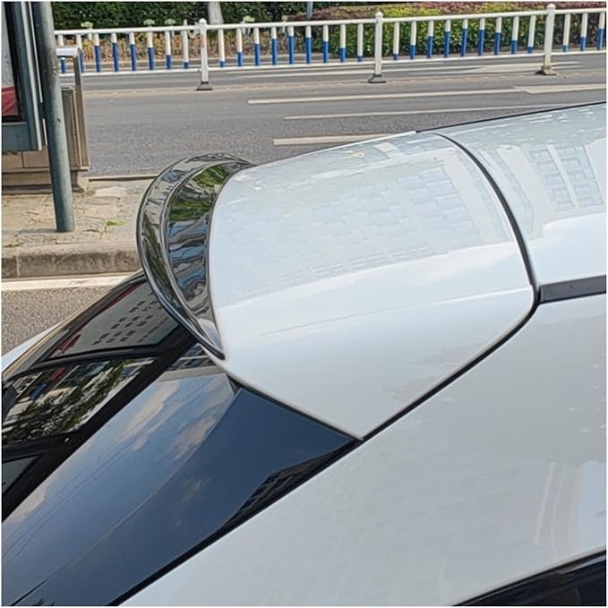 Compatible With Benz CLA Class X118 CLA200 260 CLA35 CLA45 AMG 2019-2022 Rear Trunk Lid Spoiler Wing Carbon Fiber Look Splitter Lip (Color : Carbon Fiber)