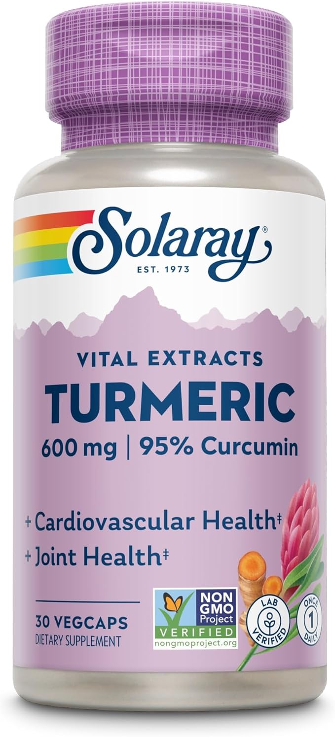 Turmeric One Daily Solaray 30 VCaps