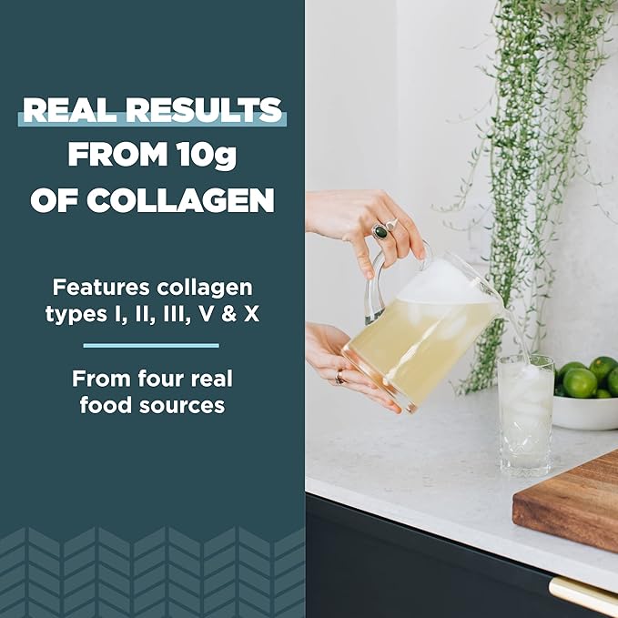 Ancient Nutrition Multi Collagen Protein Powder Strawberry Lemonade 45 Servings + Multi Collagen Protein Powder Cucumber Lime 45 Servings