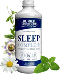 Buried Treasure Sleep Complete Promotes Restful Sleep with Chamomile Passion Flower Lemon Balm Melatonin Herbal Whole Food Complex 16 oz