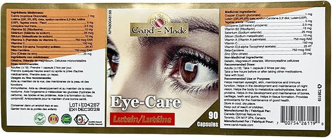 Eye-Care Lutein 90Capsules