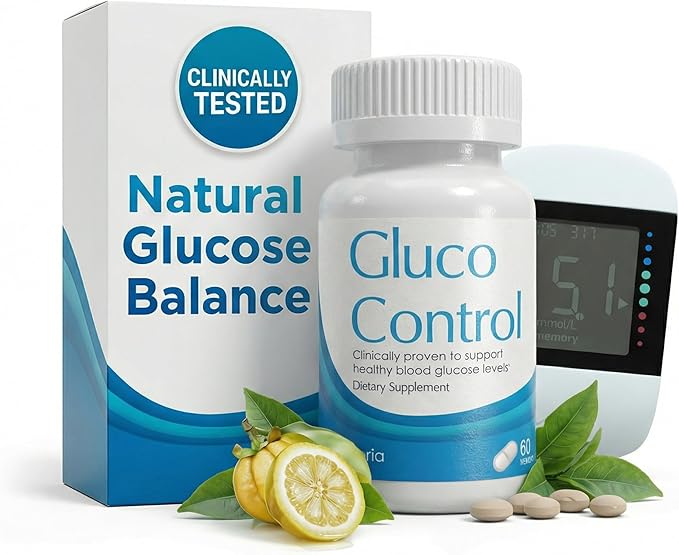 Dr. T Gluco Control – Natural Supplement to Support Healthy Glucose Levels – w/Garcinia Cambogia Gymnema Sylvestre White Bean Extract &amp Green Tea – Supports Metabolism &amp Well-Being – 60 Tabs