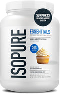 Isopure Essentials 100% Whey Protein Powder with Vitamins 20g Protein Per Serving Vanilla Buttercream 13 Servings (Pack of 1)