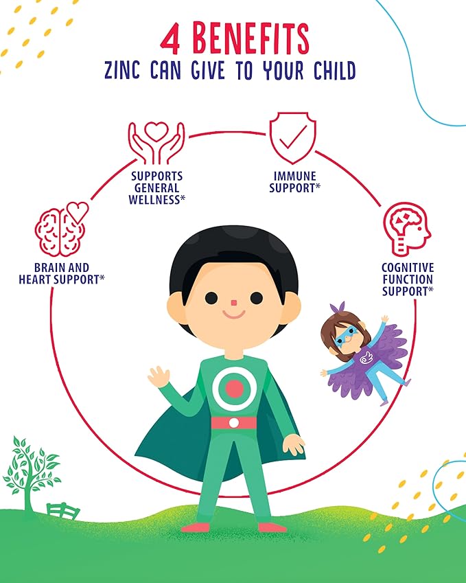 Zinc Gummies for Adults &amp Zinc Gummies for Kids. Zinc Chewable Gummy for Immune Support - Powerful Natural Antioxidant Non-GMO Supplement for Children Men Woman Adults