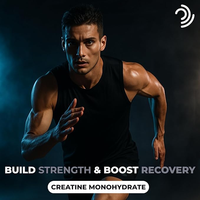 Creatine Monohydrate for Men &amp Women Increase Lean Muscle Mass Reduce Recovery Time Promotes Brain Health (Unflavored 90 Servings)