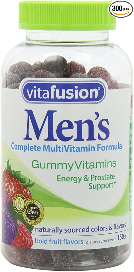 Vitafusion Men's Gummy Vitamins 150 Count (Pack of 3)