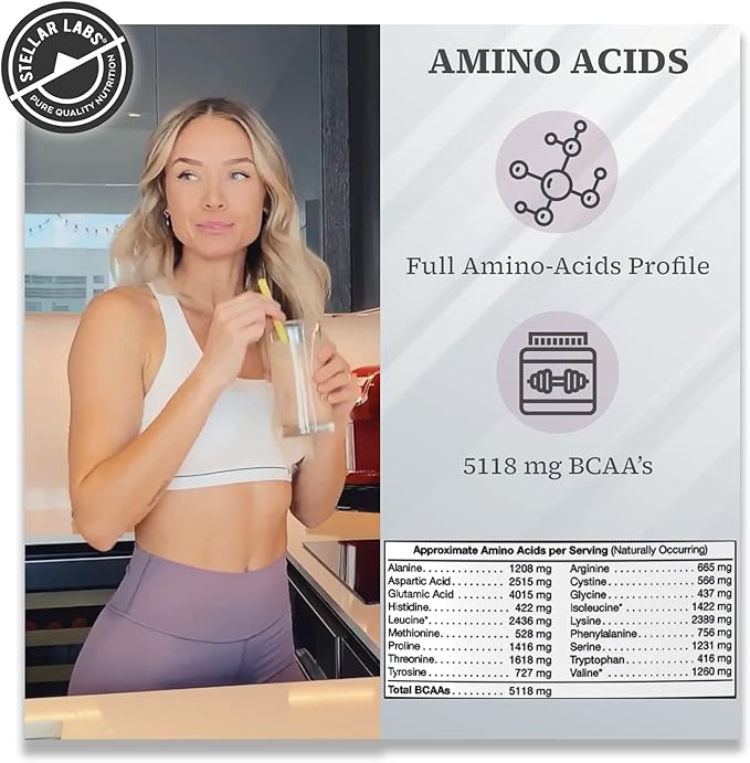 Stellar Labs Whey Protein Powder with BCAA's &amp Whey Isolate | Certified Low FODMAP Non GMO Gluten Free Soy Free Low Carb Keto with Stevia | All Natural Lean Post Workout Shakes | Salted Cara