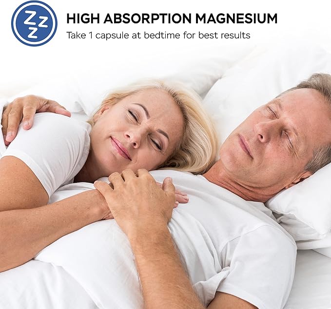 High Absorption Zinc and Magnesium (60 Count) Bundle - Magnesium for Leg Cramps and Sore Muscles Relief - Zinc for Immune Support and Recovery - with Vitamin B6 D and E
