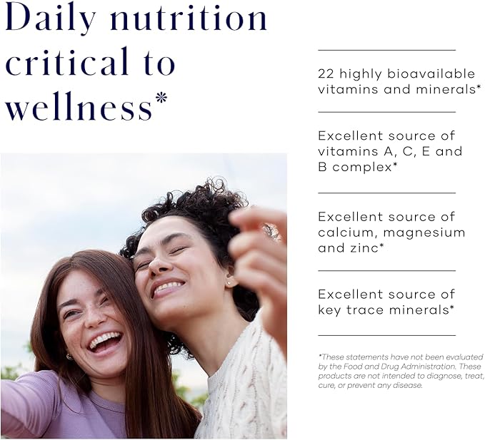 Modere Axis Multivitamin Supplement - Daily Essential Vitamins &amp Minerals for Overall Health and Wellness Support for Adults Immune - 90 Capsules