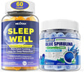 Melatonin Free Sleep Gummies + Organic Blue Spirulina Gummies