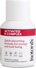 Isotonix Activated B Complex – Vegan B Vitamin Supplement for Energy Stress Relief and Nervous System Health – Isotonic Drinkable Formula – 90 Servings