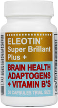 Eleotin Brain Health Supplement - Super Brillant Plus Trial Size | B-Complex Vitamins with Traditional Herbal Extracts | 30 Capsules 1-Month Supply | Health Canada Approved NPN
