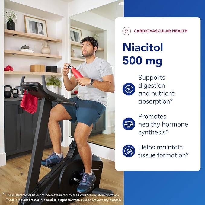 Pure Encapsulations Niacitol 650 mg | Hypoallergenic No-Flush Niacin to Support Digestion Hormone Synthesis and Tissue Formation | 180 Capsules