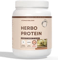 Herbo Protein 100% Whey Protein Isolate Naturally Hydrolized. 24g of Protein 2g of Sugar Low Carb Gluten Free 2 Pound 30 Servings Vanilla - Cinnamon - Cardamom Protein Powder